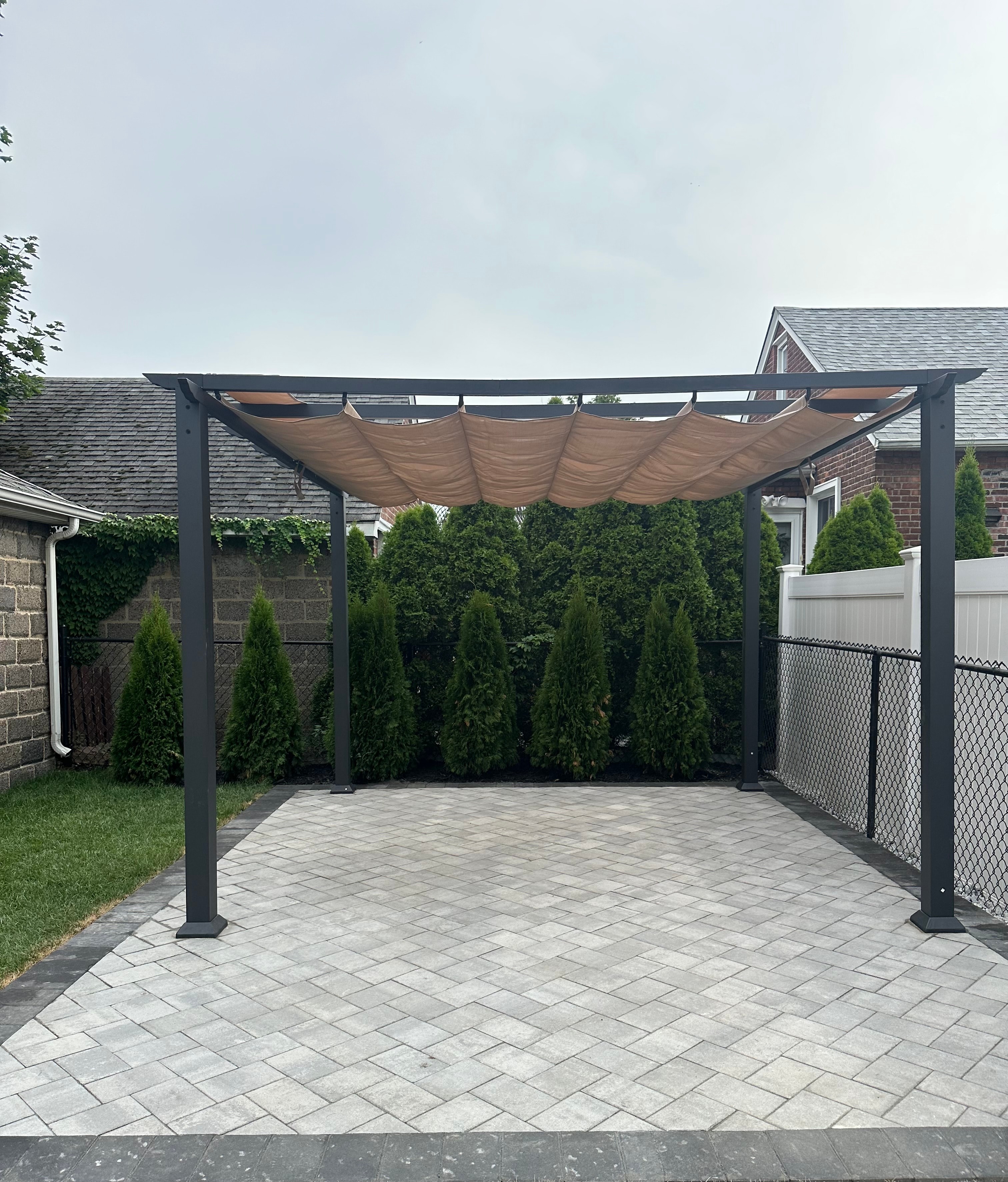 Pergola project — Ridgefield NJ — JKPOH Exterior Group