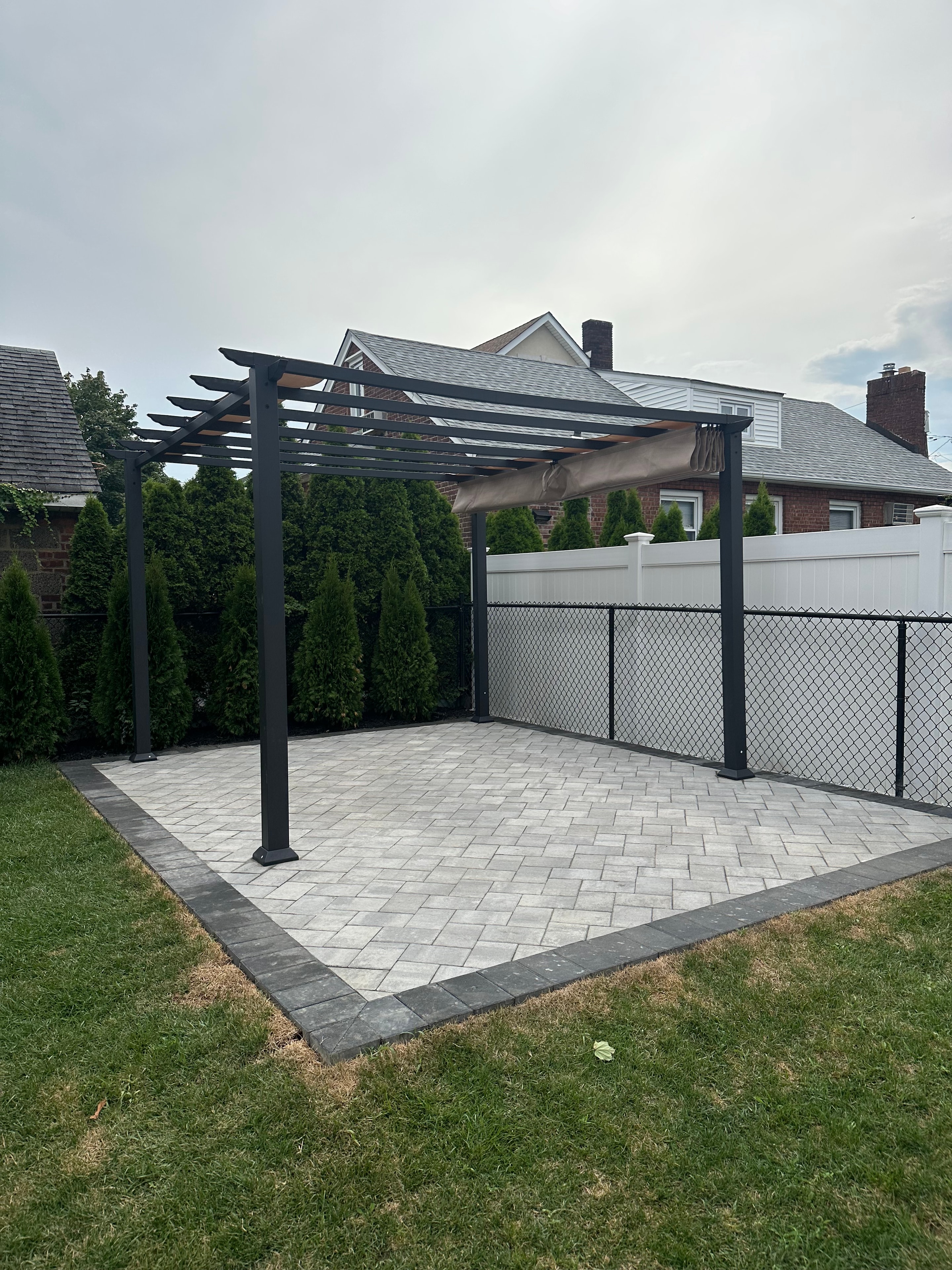 Pergola installation — Leonia NJ outdoor living