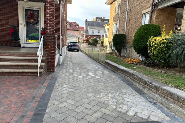 Paver driveway installation — JKPOH Exterior Group Fort Lee NJ